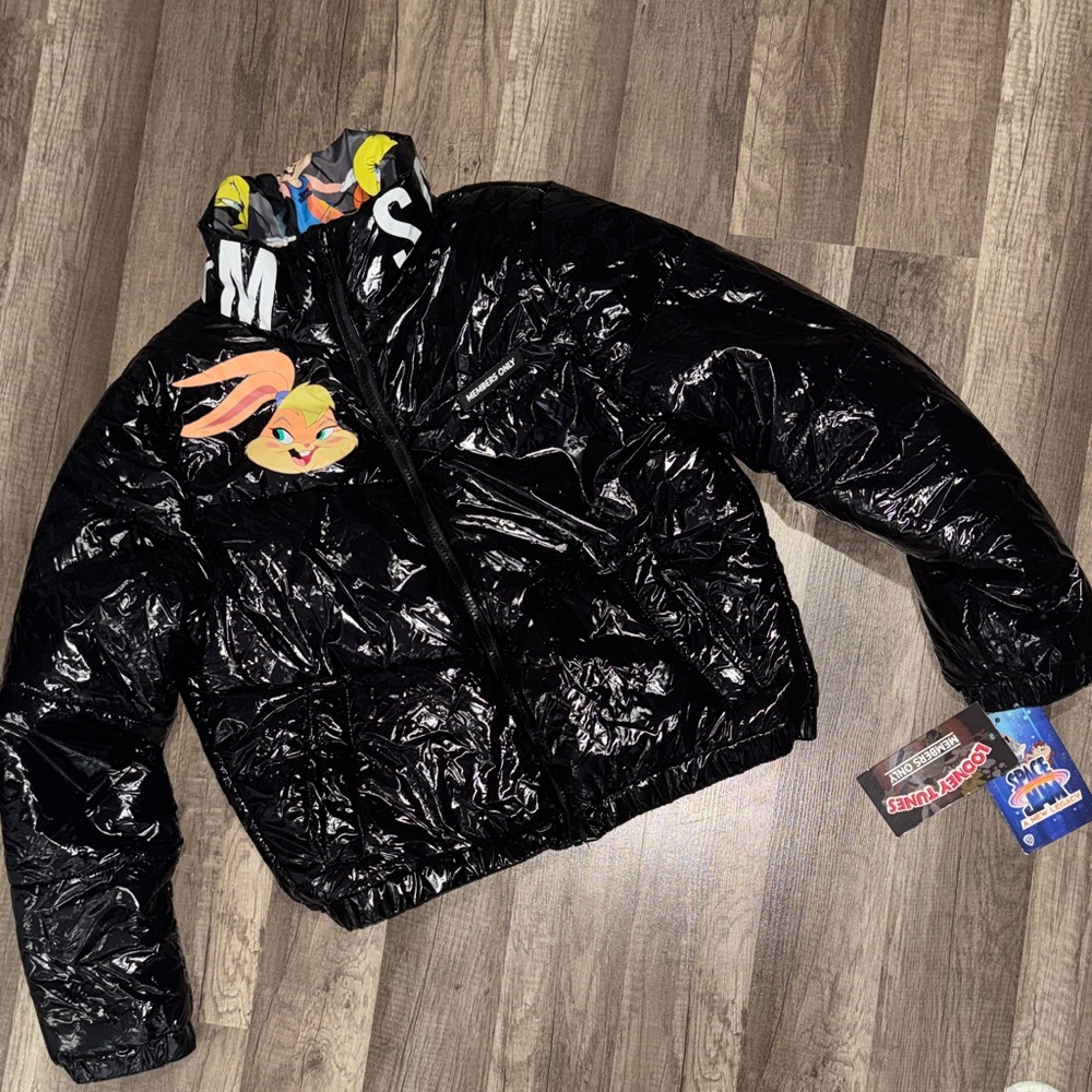 Black Kids Puffer Jacket